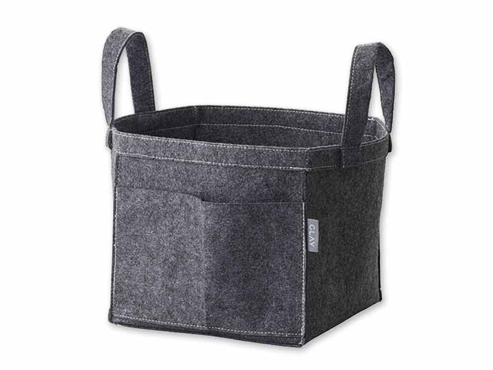 予約　Ｒｅ：ｐｏｔ　21×21×高さ22CM　ＧＲＡＹ