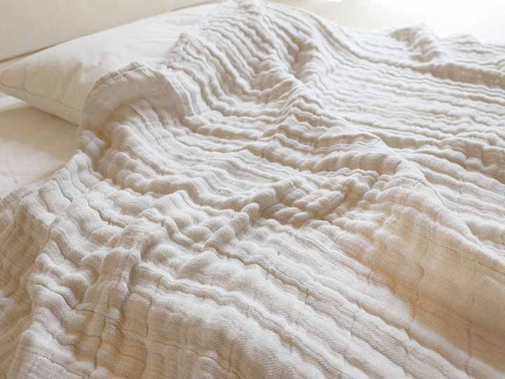 コットンリネンのガーゼケット　シングル_3
