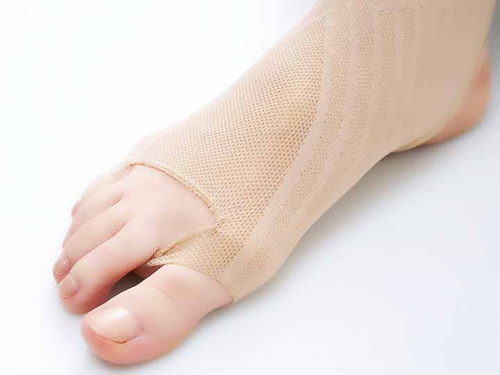 予約　極薄アーチ外反母趾サポーター　Ｍ_4