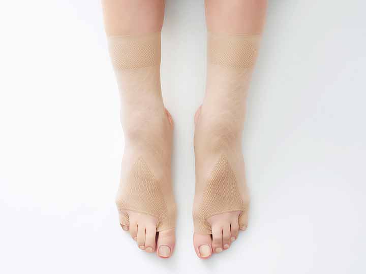 予約　極薄アーチ外反母趾サポーター　Ｌ_3