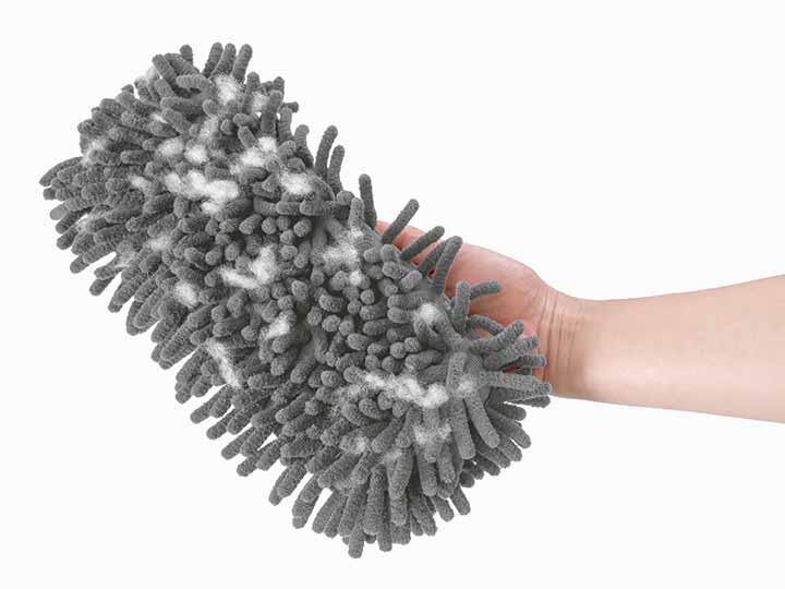 予約　とことんお掃除を追求した角にピタッとモップスリッパ　ピンク_4