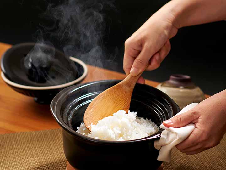 予約　萬古焼ごはん土鍋　2合炊き_2