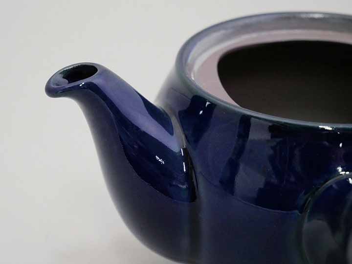 予約　萬古焼優美急須　2.5号　瑠璃_4