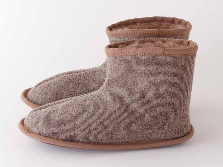 予約　メリノンの室内履き（ブーツタイプ）Ｍ_3
