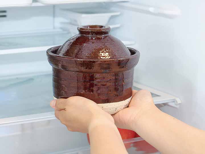 予約 萬古焼 電子レンジで1合炊アメ釉_3