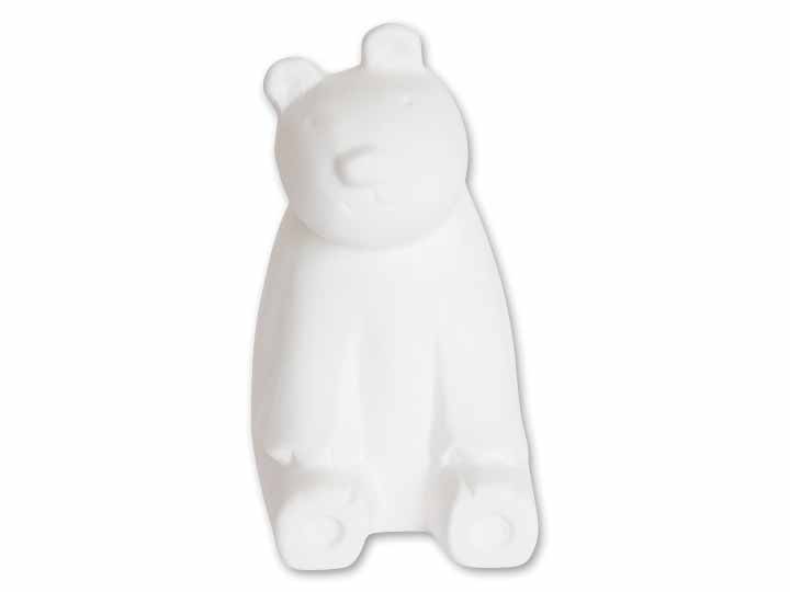 予約　ほっこり動物アロマストーン　白くま