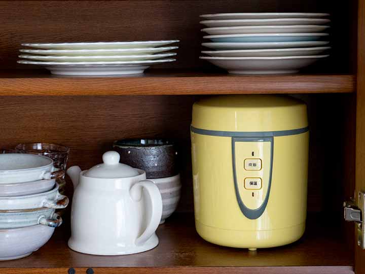 予約 1.5合の小さな炊飯器 イエロー_2