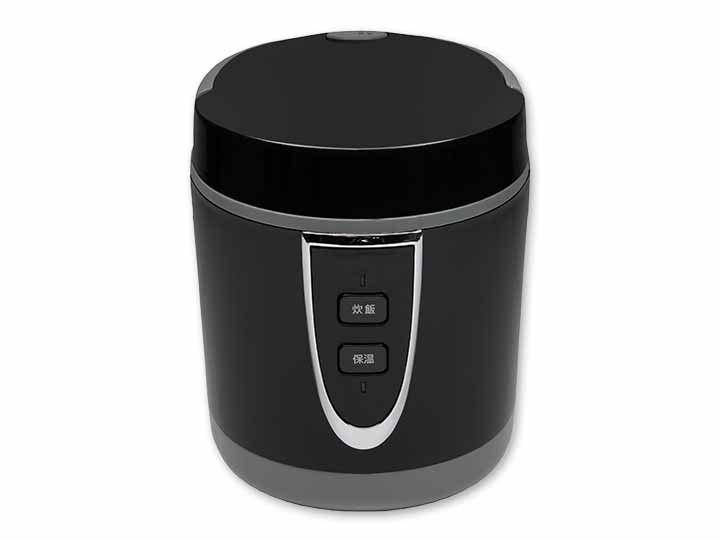 予約 1.5合の小さな炊飯器 ブラック
