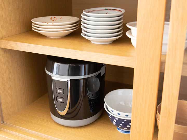 予約 1.5合の小さな炊飯器 ブラック_3