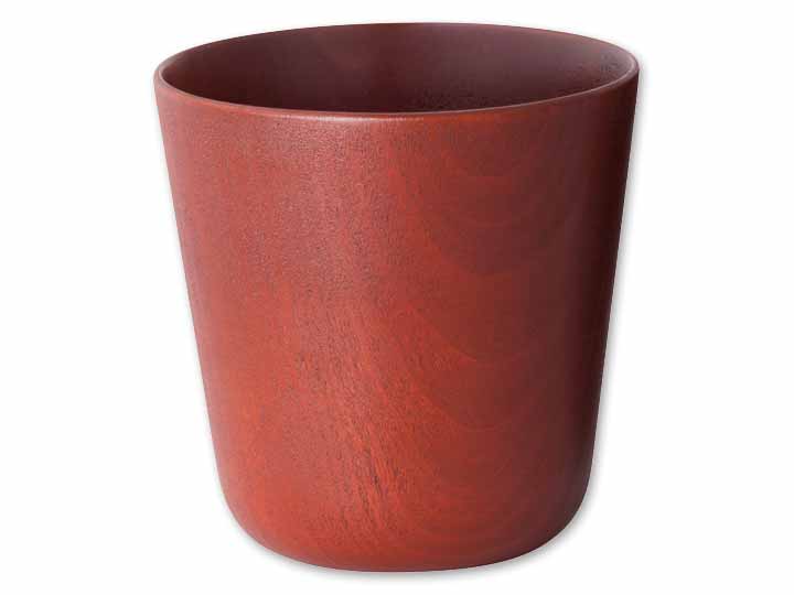 予約 URUSHI CUP あずき色 拭き漆塗