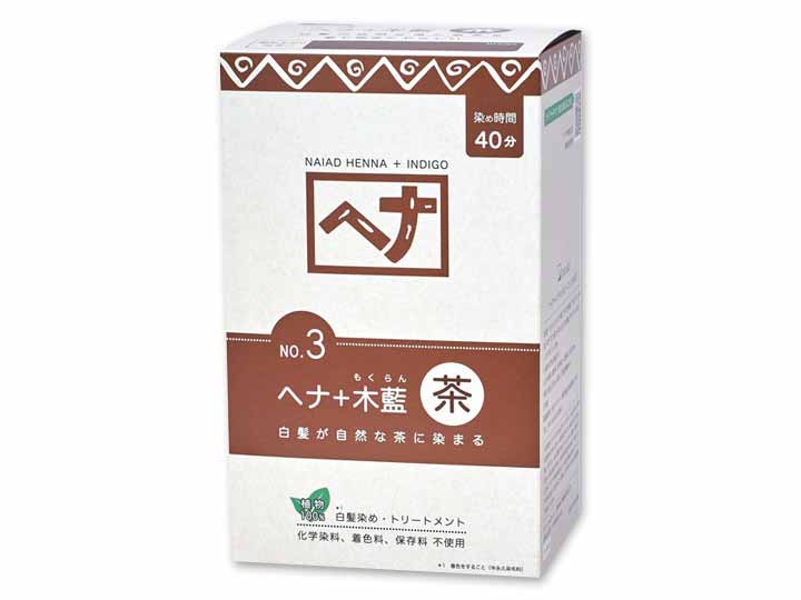 徳用ヘナ＋木藍茶（白髪染め）