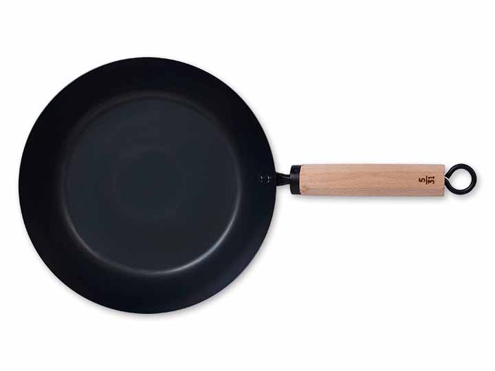 鉄フライパン5/31 26CM厚1.0MMガス専用/ブナ_4