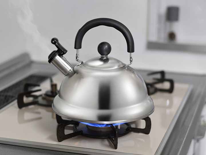 予約 燕三 IH対応底が広く沸きやすい笛吹ケトル2.5L_2