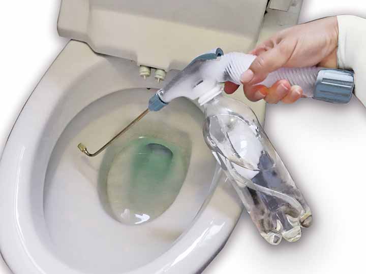予約　トイレのフチ・ノズル掃除用　ペットボトル専用加圧式おそうじスプレー_2