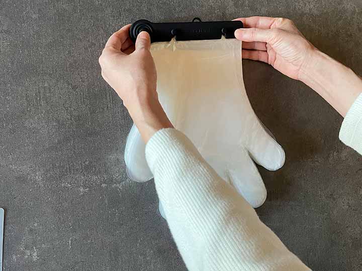 予約 ワンタッチ ポリエチ手袋100枚_4