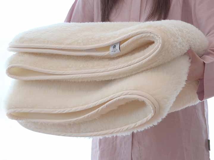 ぬくもりウールの洗える敷毛布　シングル_3