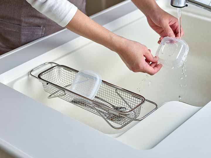 予約 水切りメッシュかご スリム_2