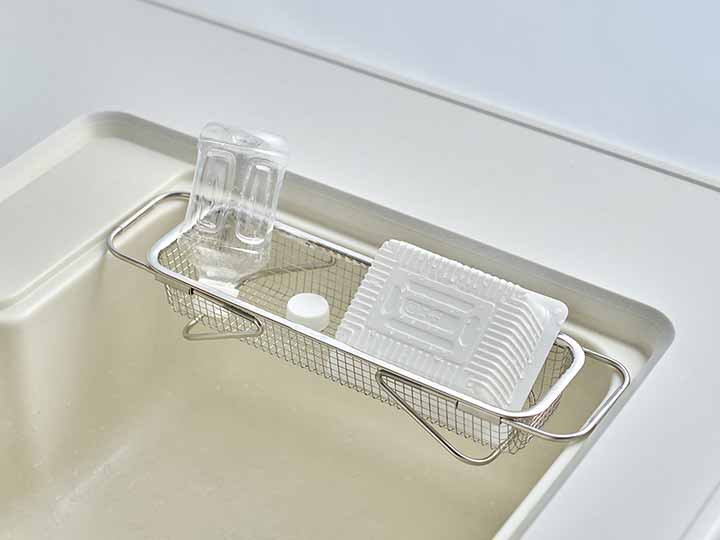 予約 水切りメッシュかご スリム_4