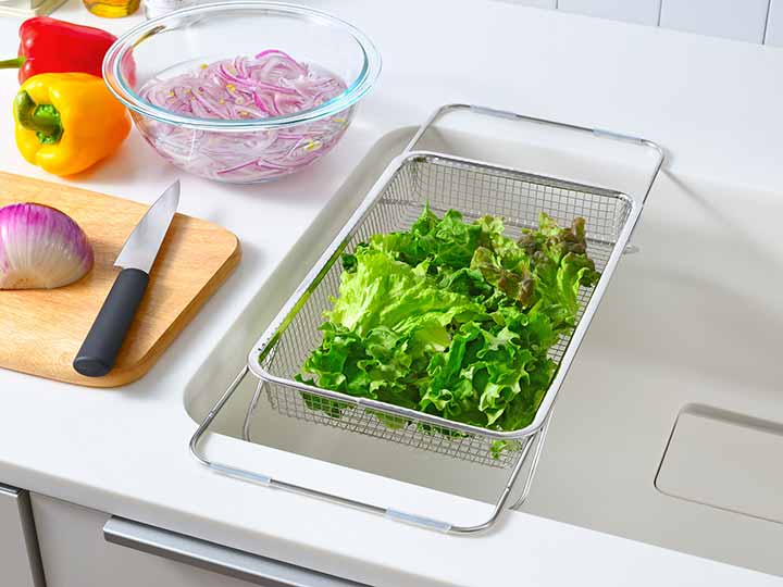 予約 水切りメッシュかご レギュラー_3