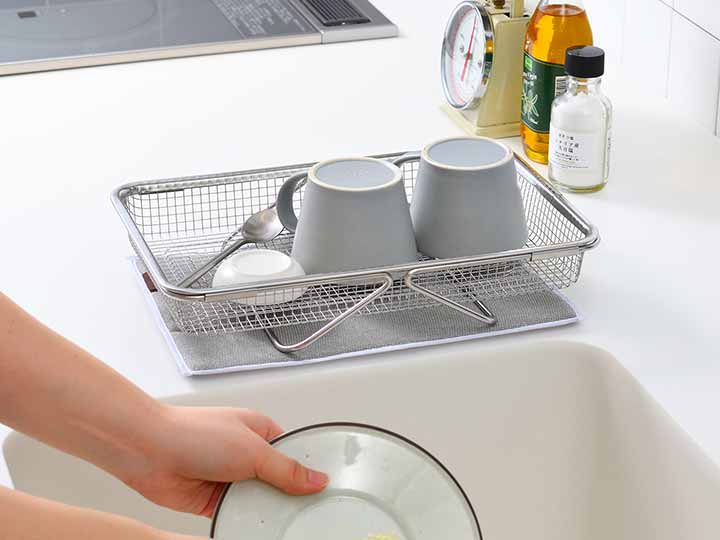 予約 水切りメッシュかご レギュラー_4