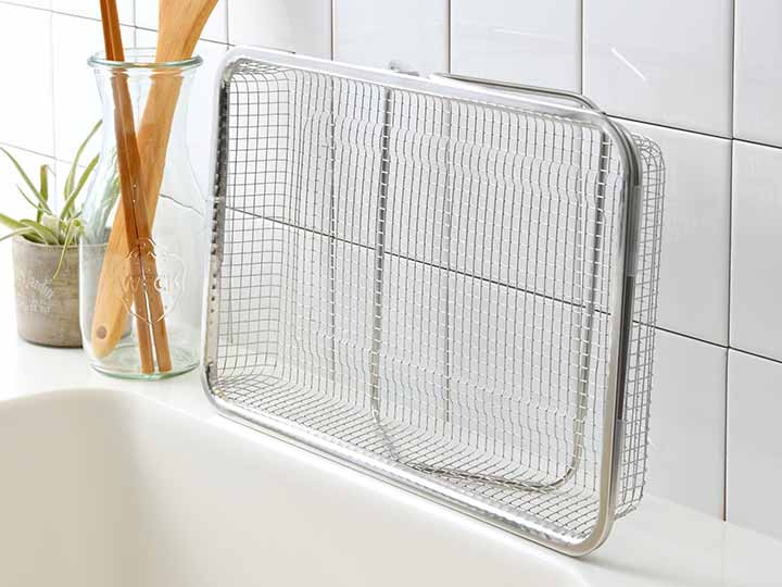 予約 水切りメッシュかご レギュラー_5