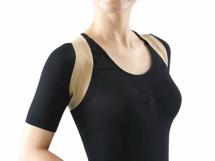 予約　お医者さんの肩甲骨ストレッチバンド　ピタ肌　Ｓ〜Ｍ_4