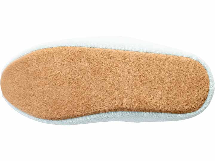 予約　ラ・エミーズ　スリッパ　ボタニカル　ダークグリーン_5