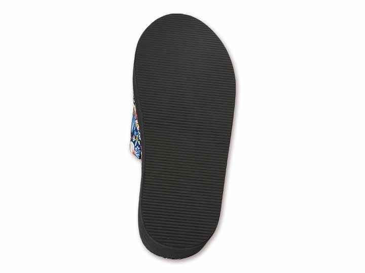 予約 モリスワールドコレクション 厚底らくらくスリッパ ネイビー L_3