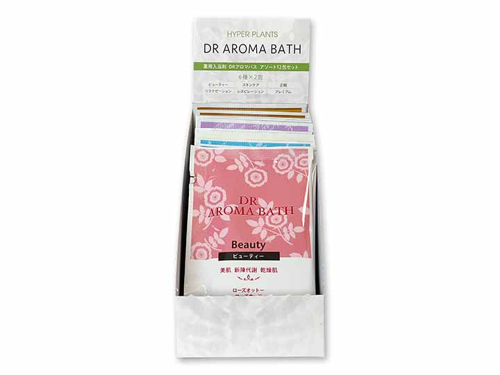 ハイパープランツ　薬用入浴剤　ＤＲアロマバス　アソート12包セット（6種×2包）_2