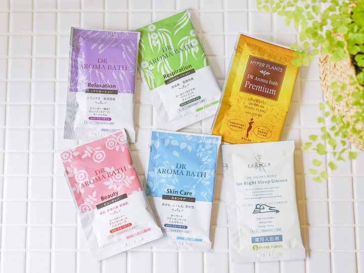 ハイパープランツ　薬用入浴剤　ＤＲアロマバス　アソート12包セット（6種×2包）_4