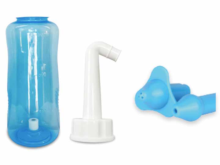 予約　鼻うがい専用ボトル　ハナリラ（専用洗浄剤10包付）_2