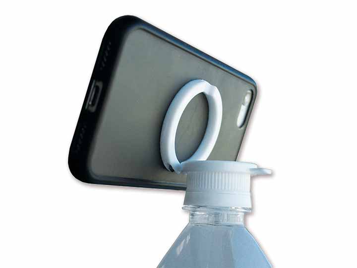 予約　スマホリング＋キャップオープナー　ホワイト_3