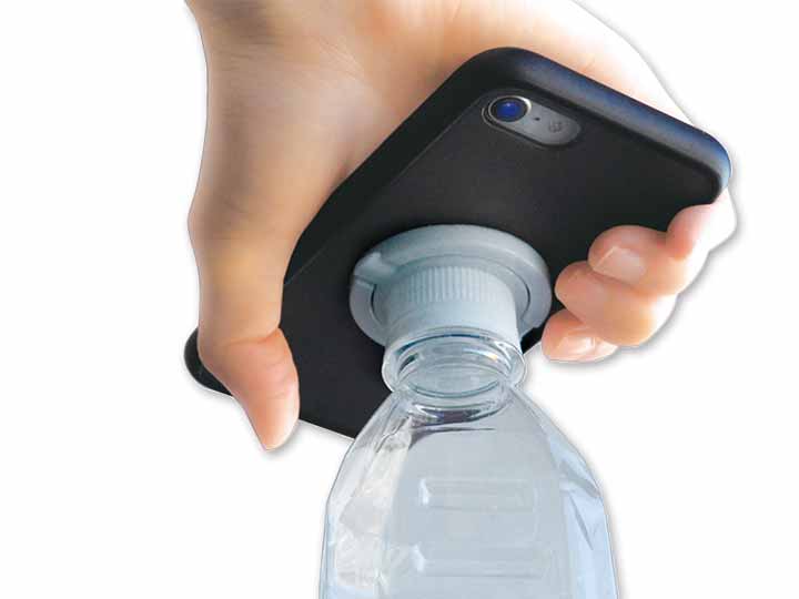 予約　スマホリング＋キャップオープナー　ホワイト_4