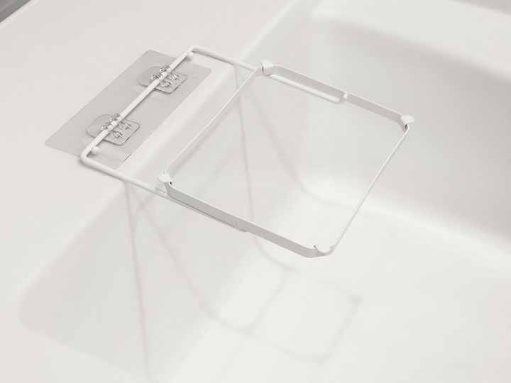 予約 省スペースでお手入れ簡単!シンクが汚れにくい水切りホルダー_4