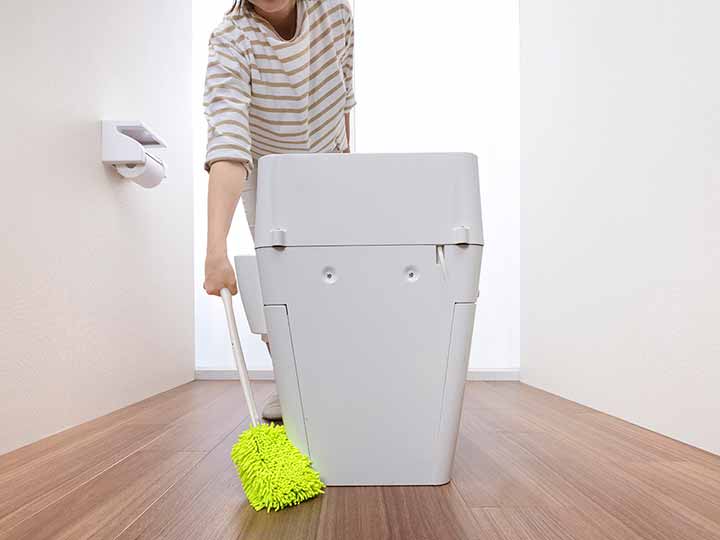 予約 トイレ床拭きモップスペア付き_3