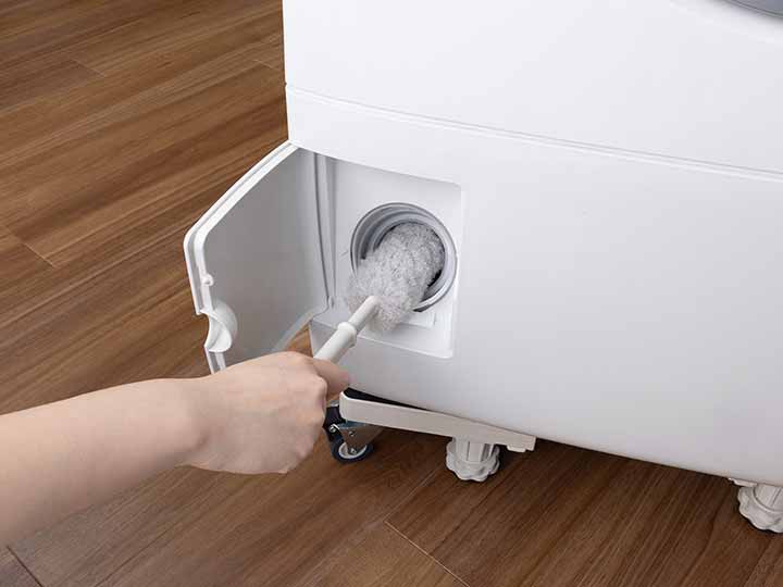 予約 びっくり洗濯機のホコリ取りま〜す_4