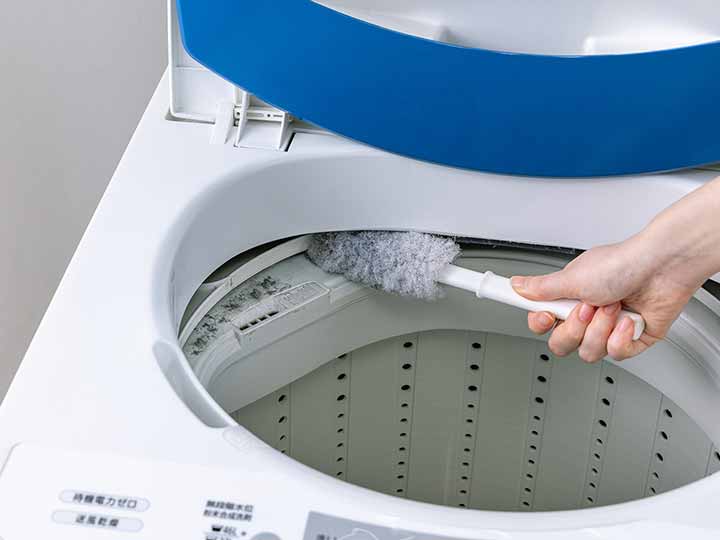 予約 びっくり洗濯機のホコリ取りま〜す_5