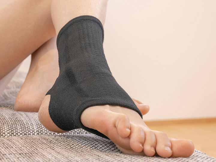 予約　ＢＳ岩盤浴　足首サポーター（片足用）_3