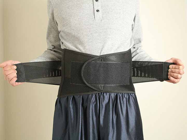 予約　ＢＳ岩盤浴　骨盤しっかりサポーター　フリー（58〜80CM）