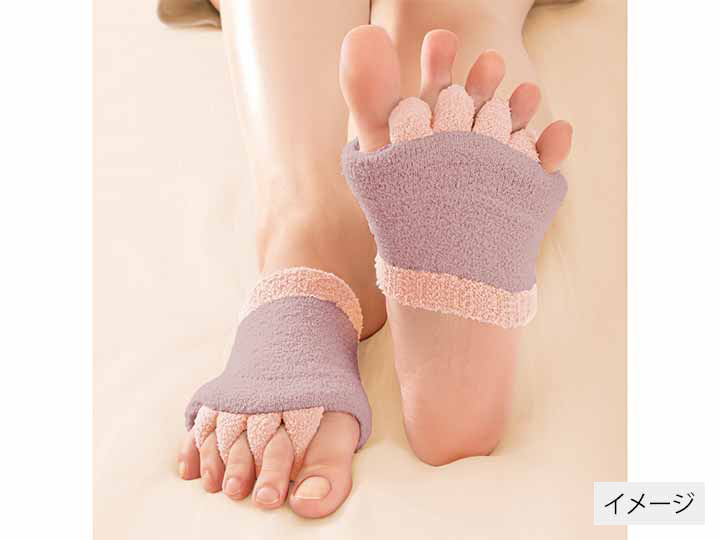 予約　ｂｌｏｏｍ　ｍｅ　足指サポーター　ピンク_2