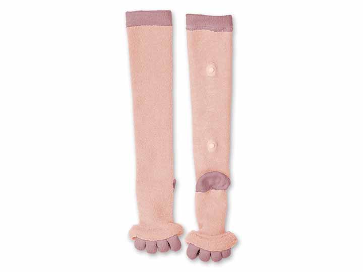 予約　ｂｌｏｏｍ　ｍｅ　足指ふくらはぎサポーター　ピンク