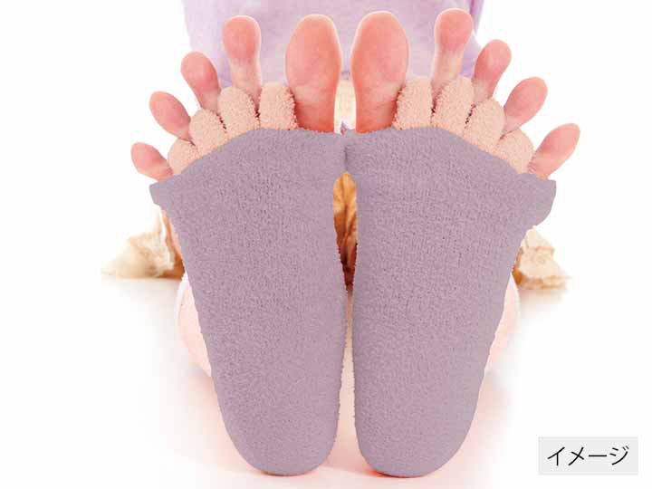 予約　ｂｌｏｏｍ　ｍｅ　足指ふくらはぎサポーター　ピンク_3