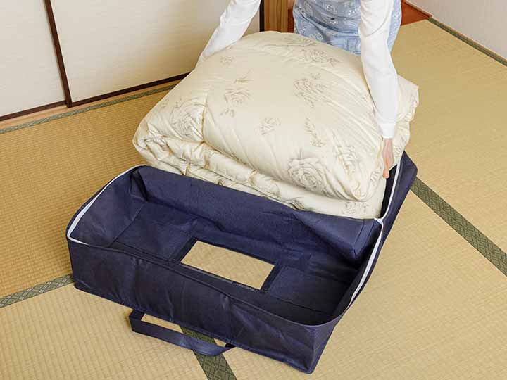 予約　丈夫な羽毛布団収納袋（持ち手付き）2枚組_4