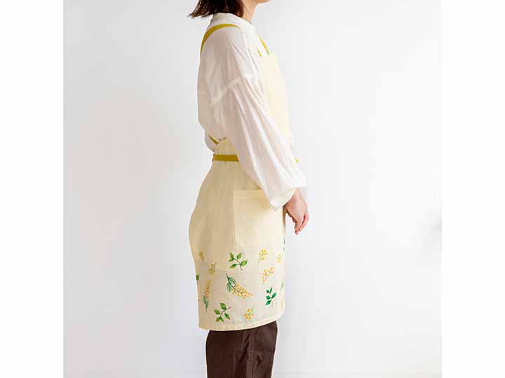 予約　ラ・エミーズ　エプロン　ミモザ_3