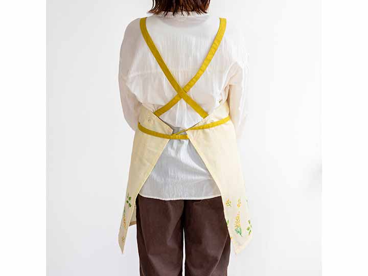 予約　ラ・エミーズ　エプロン　ミモザ_4