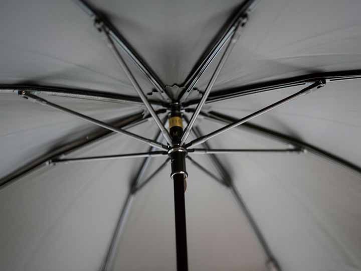 予約　シャンブレーシェード晴雨兼用折り畳み傘50CM　スカイブルー_3