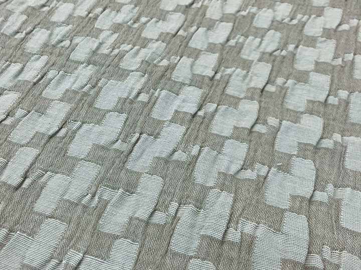 高島ちぢみ　ガーゼケット　ベージュ_3