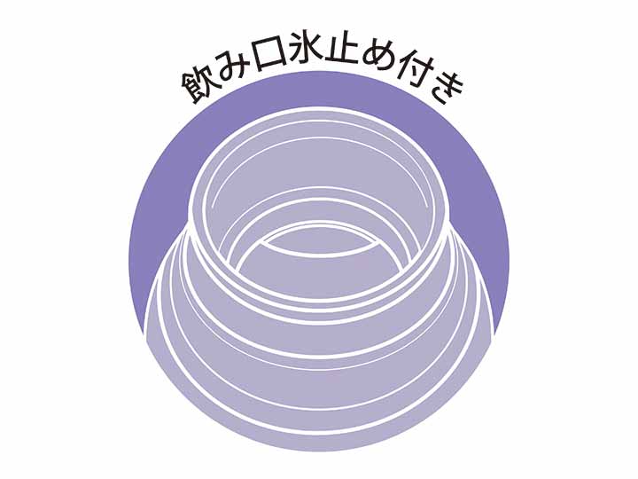 予約　ＣＨＯＯＰ真空二重ステンレスキャリーボトル　350ML_5