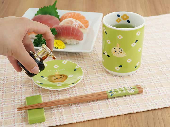 予約　ちいかわ　寿司湯呑（うさぎ）_3