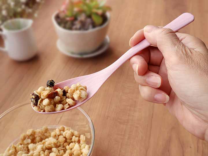 予約　食洗機に使える木目調スプーン（くすみカラー・3色組）_3